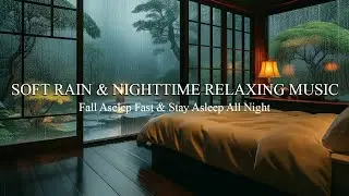 Relaxing Piano Music & Healing Rain Sounds for Deep Sleep and Stress Relief