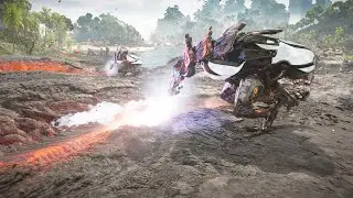 Horizon Forbidden West | Frost Bellowbacks Cooling The Lava | PS5