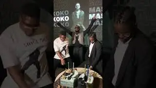 DBANJ & Mr Macaroni dance together at his 20 years on stage