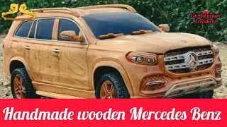 Luxury Meets Craft: Building a Mercedes Maybach From Wood Step by Step