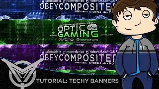 Tutorial: Sexy 2D YouTube Banners (Techy) by Qehzy