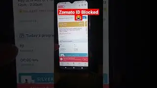 Zomato ID заблокирован/удалён 😭. Почему? #шорты #вирусный