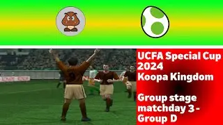 PES 4 - Goomba vs Yoshi - UCFA Special Cup 2024 Group stage Match day 3 Group D