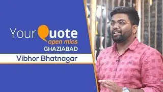 'Toofan Si Ladki' by Vibhor Bhatnagar | Hindi Poetry | YQ - Ghaziabad (Open Mic 1)