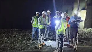 PD{Project Director}Sahab||Aaj Tunnel Visit|Mp Indore Khandwa Road Highways/Tunnels Work In Progress