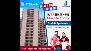 Pareena Express Heights Ready to Move 3/4 BHK Apartments in Sector 99, Dwarka Expressway Gurgaon