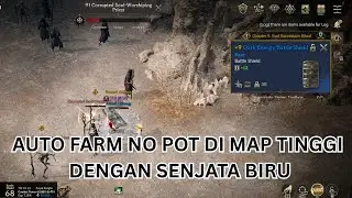 GAME CUAN LORDNINE: CARA FARMING  F2P NONSTOP AUTOFARM NO POT DI MAP 90+++