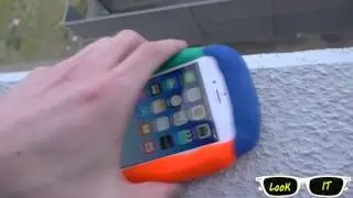 Краш-тест iphone 6. Бампер с Play Doh на iPhone 6s Crash test