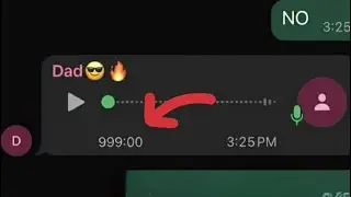 When YOUR DAD sends a 999 minutes VOICE message😂🔥&hellip;