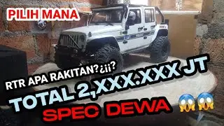 Review Merakit RC Scale 1/10 adventure Dana low budget