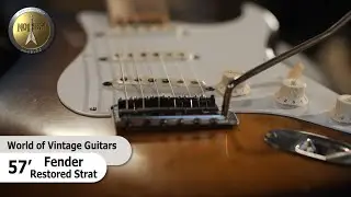 restored 1957 Fender Stratocaster - 