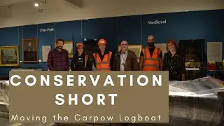 Conservation Shot - Carpow Logboat