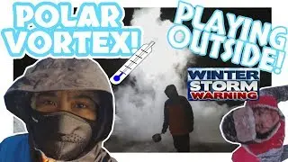 2019 WISCONSIN POLAR VORTEX - STILL PLAYED OUTSIDE IN BELOIT - PBAM VLOGS