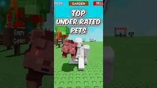 Top 3 Most UNDERRATED Pets in Grow a Garden (Roblox) 🔥🐭