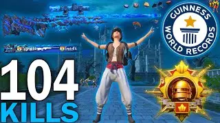 104 KILLS!🔥 MY BEST GAMEPLAY DUO VS SQUAD😍 PUBG MOBILE | BGMI