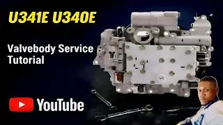 U341E U340E 9-Pin Complete Valve Body Service Tutorial | Toyota Corolla, Matrix, Celica, Avensis