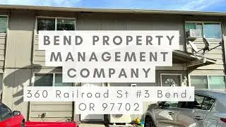 Bend Property Management- 360 Railroad St. #3 Bend, OR