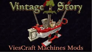 Vintage Story | VIESCRAFT MACHINES MOD (Flying Boat) | Mod Showcase [1.18.6]