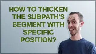 Tex: How to thicken the subpath's segment with specific position?