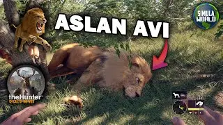 ASLAN AVI | VURHONGA SAVANNA HARİTA DLC | HUNTER CALL OF THE WILD