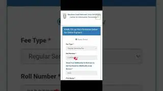 Semester fee payment Process MANUU