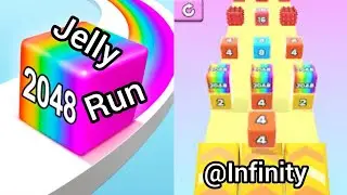 Jelly Run 🏃 2048 game Level 226 to 230 gameplay 