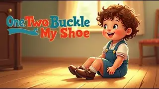 One Two Buckle my Shoe | Nursery Rhyme| #kids songs | #preschoolers  Learning| @Brainy_Scholars
