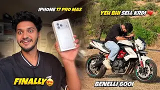 Finally I Phone 17 Pro Max Kharid Liya 😍 Benelli 600i Sell kr k? 😱