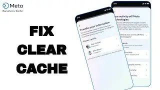 How To Fix And Solve Clear Cache On Meta Business Suite App | Final Solution