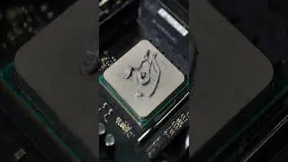 #шорты Сколько термопасты следует наносить на процессор???