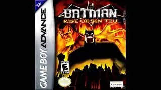 Gotham Map - Batman: Rise of Sin Tzu (GBA)