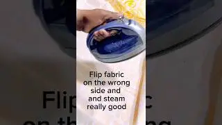 #shorts How to remove sticky label from fabric!