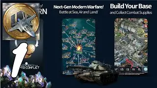 Gunship Battle Crypto Conflict Gameplay Walkthrough #1 (Android, IOS)