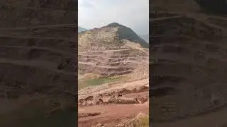 Dangerous Job #mining #limestone #himachalpradesh