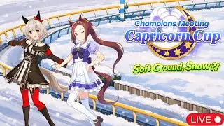 (ROOM Matches With Chat LIVE NOW!) Getting Ready for the Capricorn Cup ❄️ | Umamusume