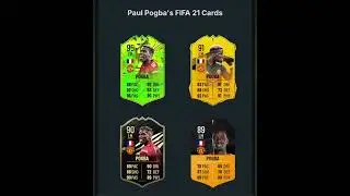 This is Even Single Paul Pogba FIFA Cards To EA Sports FC 26