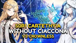 S0R1 CARTETHYIA + SHOREKEEPER & AERO ROVER SHOWCASE GAMEPLAY | VS LV100 CROWNLESS |【WUTHERING WAVES】