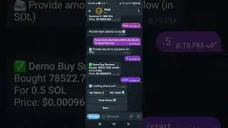 DEX Demo account