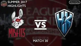MSF vs H2K All Games Highlights EU LCS Summer 2017 Misfits vs H2K LoL eSports