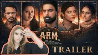 Arm official Trailer Reaction | Tovino Thomas -krithi Shetty- Aishwarya Rajesh|Jathin Laal |🇩🇿🇮🇳