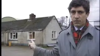Army raid the farm of IRAs South Armagh brigade chief of staff Thomas 'Slab' Murphy, December 1986.