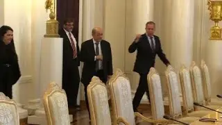 Russian and French foreign ministers meet in Moscow