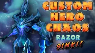 ПРИЗРАК МОЛНИЙ ПРИБЫЛ в CUSTOM HERO CHAOS (RAZOR)