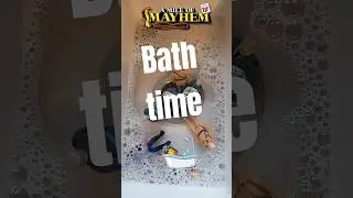 Every Miles Mayhem gets washed before he is added to the mile! #shorts #toys #mileofmayhem