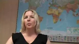 Kristina Kausch habla sobre el Mediterr&aacute;neo.avi