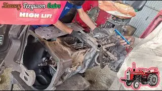 massy Fargution tractor ingine gairbox distriy problem solving #tractor #mechanics #service