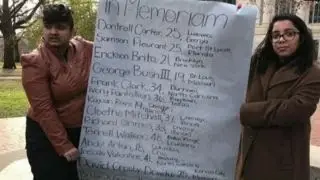 Activists protest killing of Ohio State campus attacker