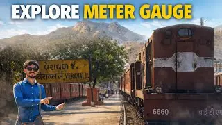 Veraval to Junagadh Meter Gauge Train 🚞 | Rare MG Explore Journey