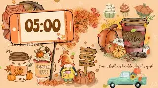 FALL AUTUMN 5 MINUTE TIMER