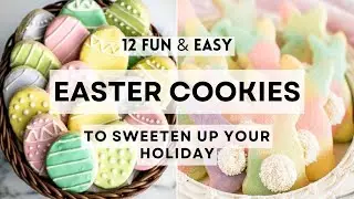 12 Fun & Easy Easter Cookies to Sweeten Up Your Holiday    #sharpaspirant